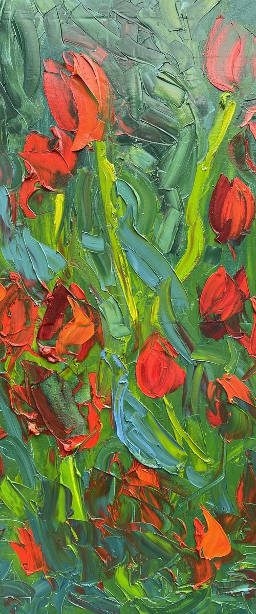 Tulips by Olga Bezhina