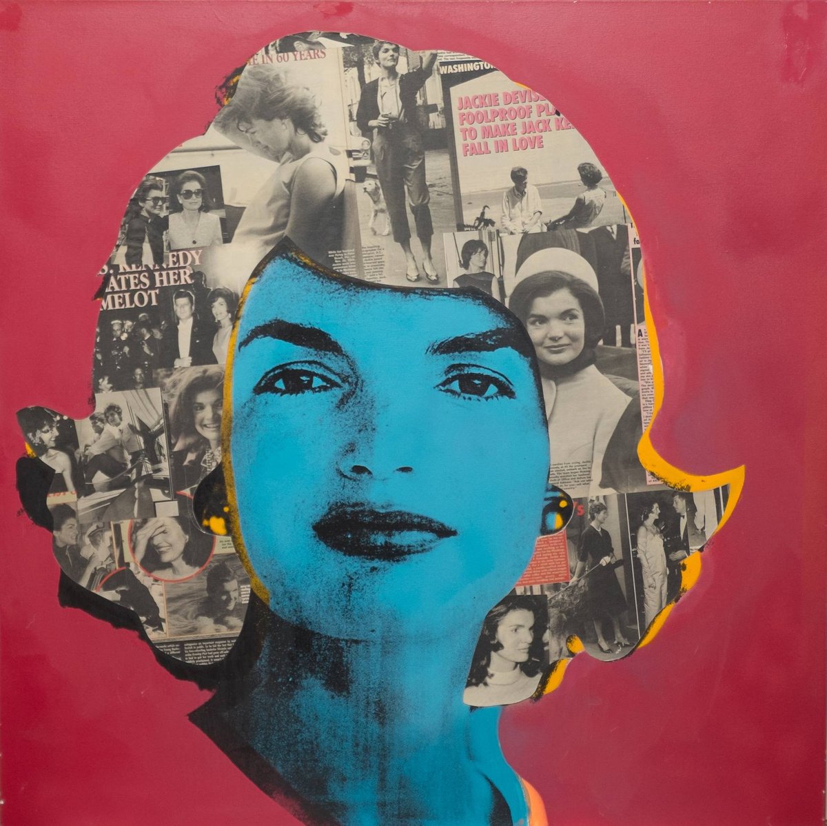 Jackie Kennedy III Painting by Dane Shue by Dane Shue