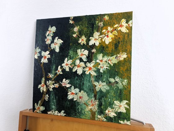 Cherries in bloom