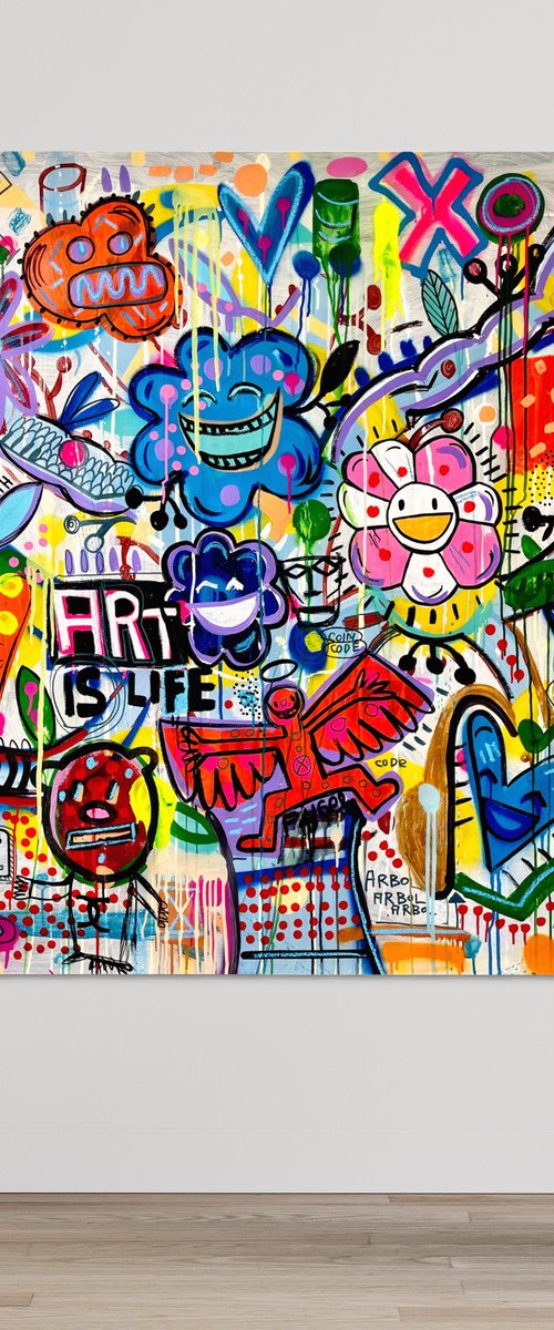 Art is Life by Mercedes Lagunas