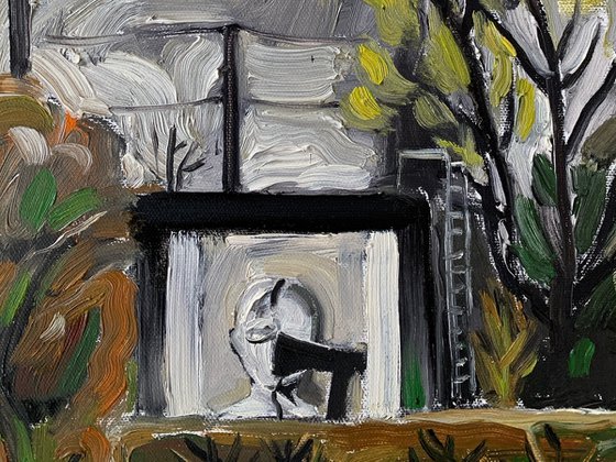 Landscape with Günter Brus