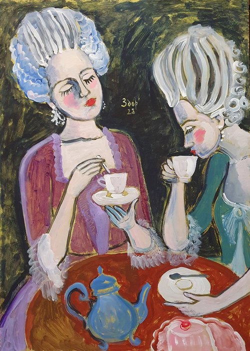 Teatime by Liuba Zdor
