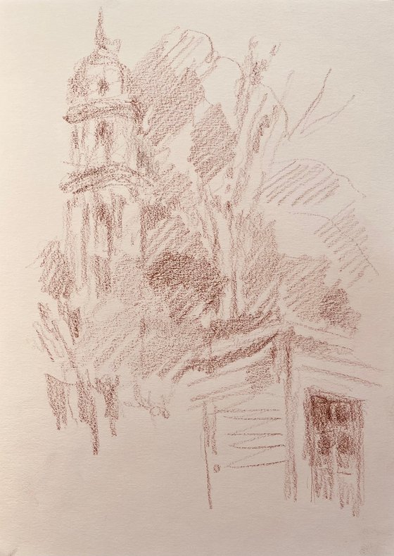 Sketch #7. France. Côte d'Azur. Menton. 2020