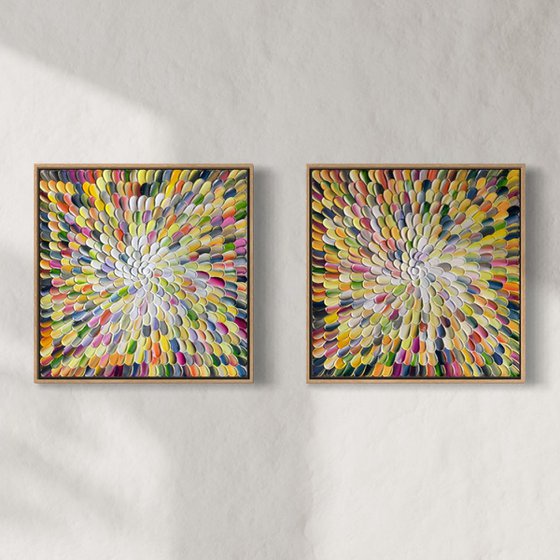 Bloom 45 - diptych
