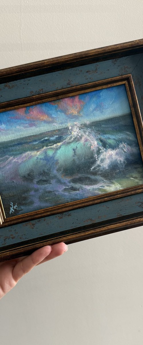 Liberation. Evening by the Sea by Alesia Yeremeyeva