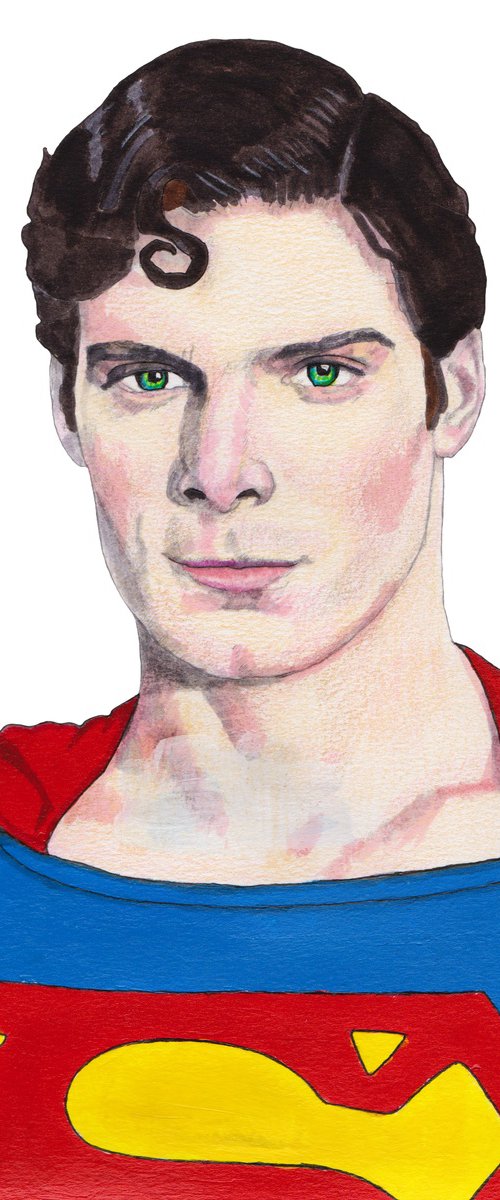 Superman Cristopher Reeve by Paul Nelson-Esch