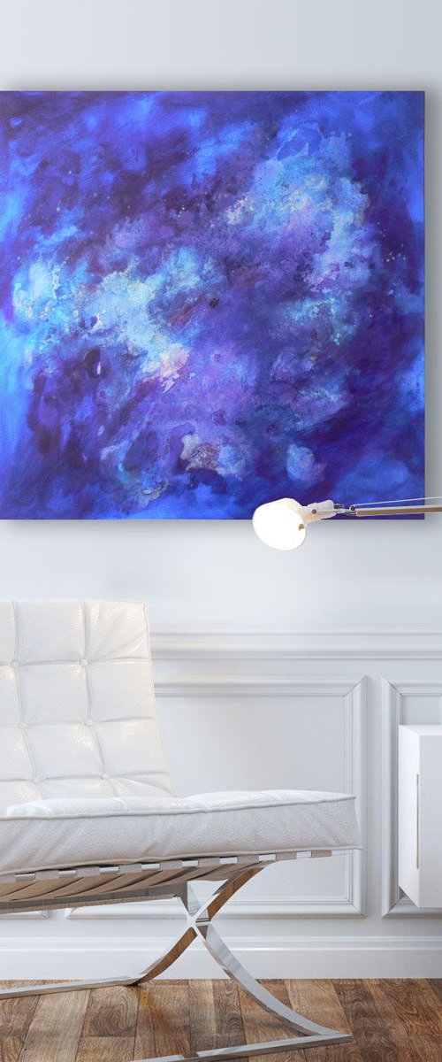 Infinite blue by Carolynne Coulson