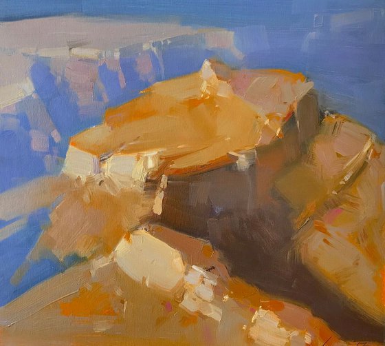 Grand Canyon, Handmade oil painting, One of a kind