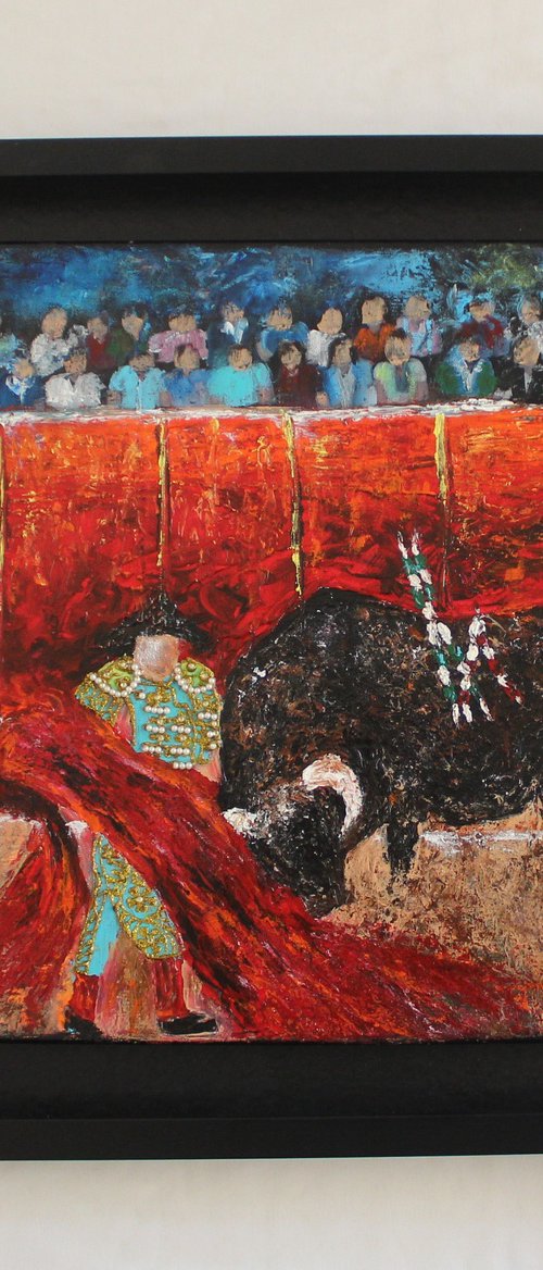 Corrida,Spanish bullfight by Vikashini Palanisamy