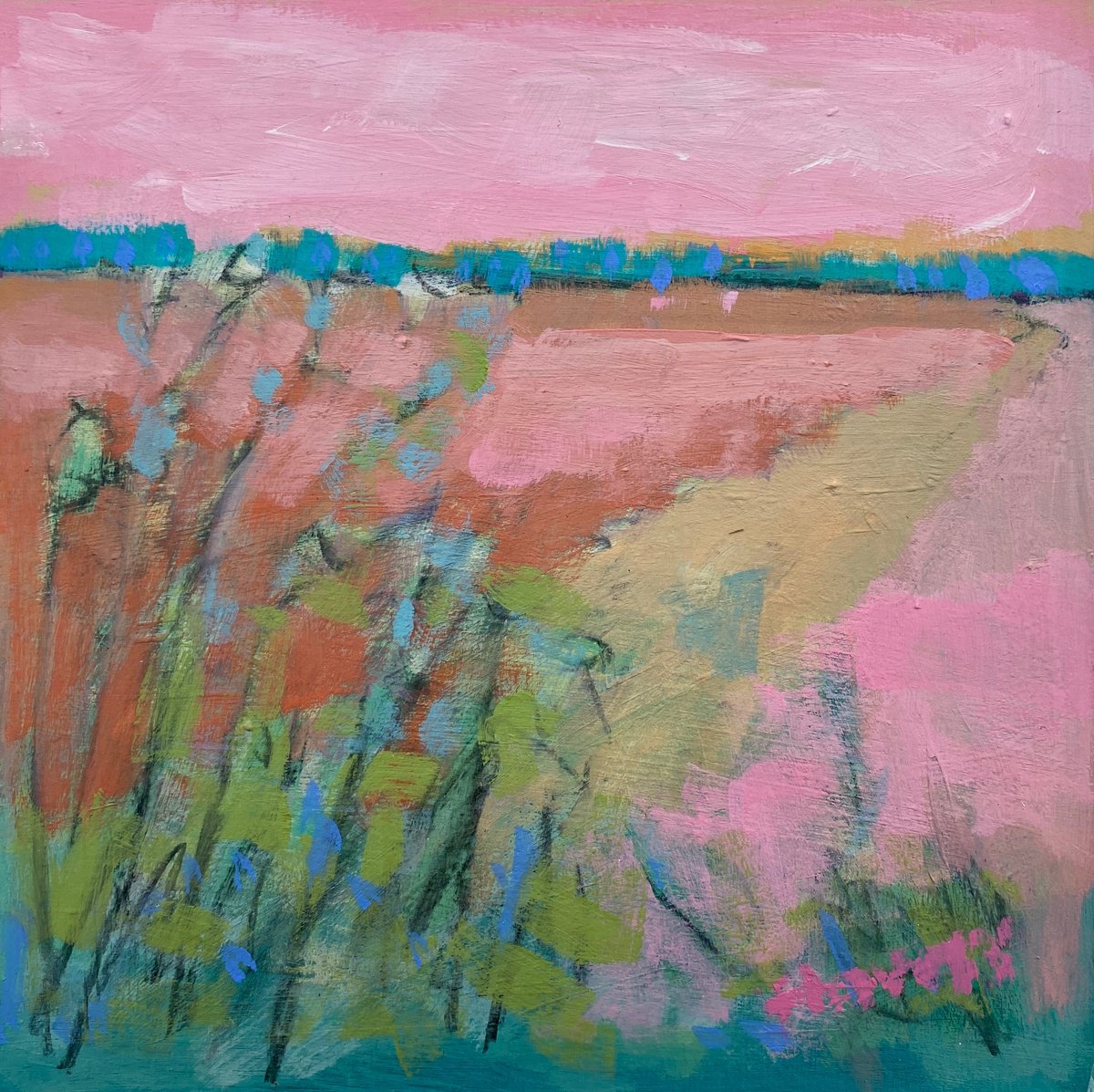  Warm Airs By Chrissie Havers, 14 X 14, Artwork For Sale On Artfinder