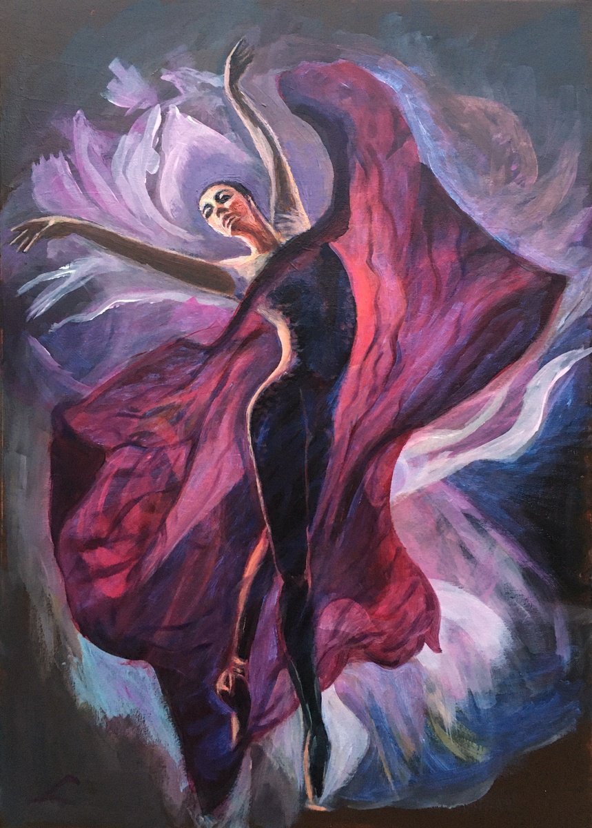 Vibrant Emotions By Elena Sokolova, 20 X 28, Artwork For Sale On Artfinder