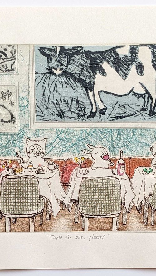 Table for one, please! by Mariko Kuzumi