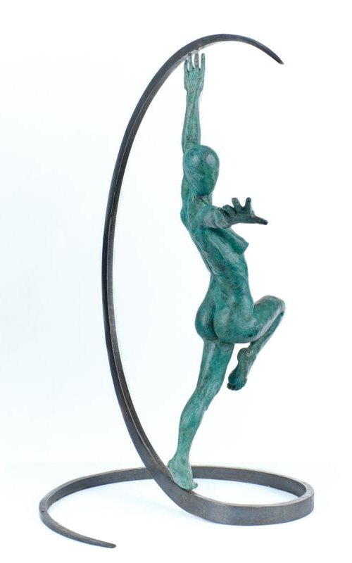 Still Dancing II - Edition 1 of 5 - Kinetic Sculpture by Rebecca Ainscough - Sculpture