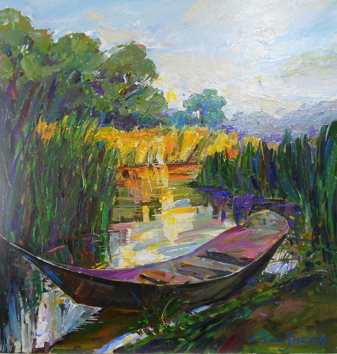 A boat by Viktor Groshev