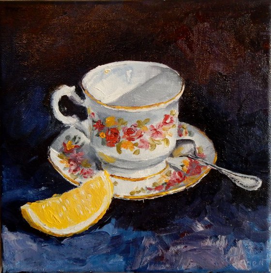 Teacup(2). still life