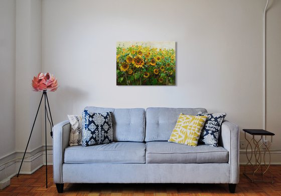 Sunflowers Original Oil painting