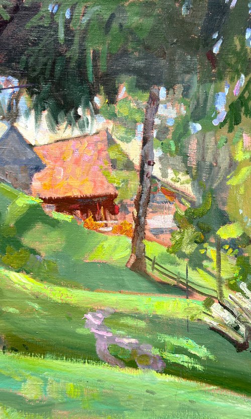 Summer Light Carpathian Hills by Igor GALAN