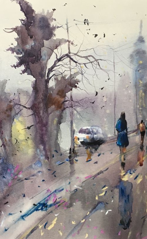 "City lights" perfect GIFT by Iulia Carchelan