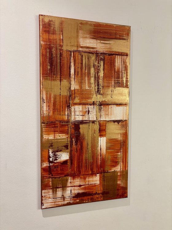 Field of Study Ochre 50x100x2 cm