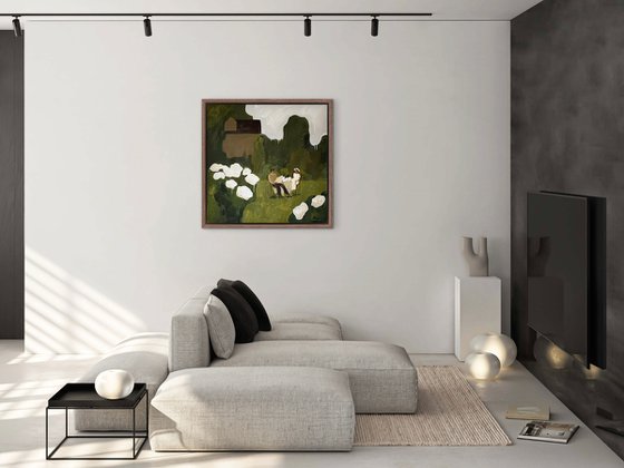 «Time of White Hydrangeas»