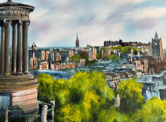 View across Edinburgh