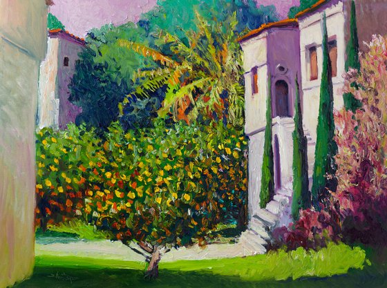 Garden with Lemon Trees