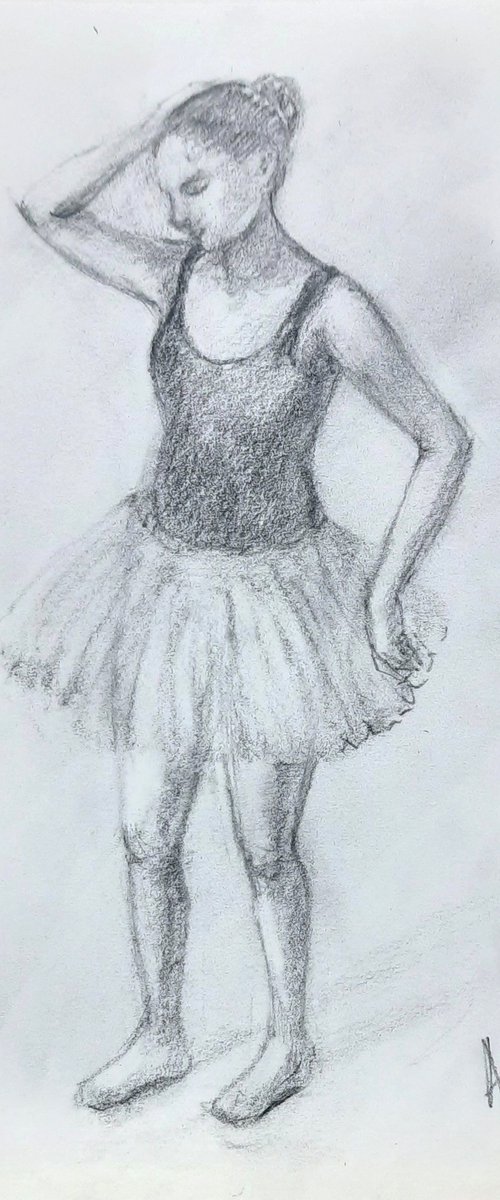 Degas inspired Ballerina 6 by Asha Shenoy