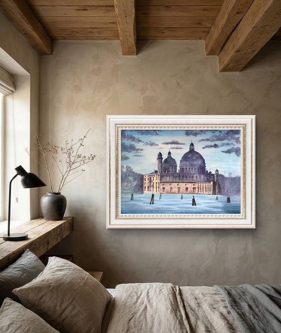 Warm Foggy Sunrise in Venice