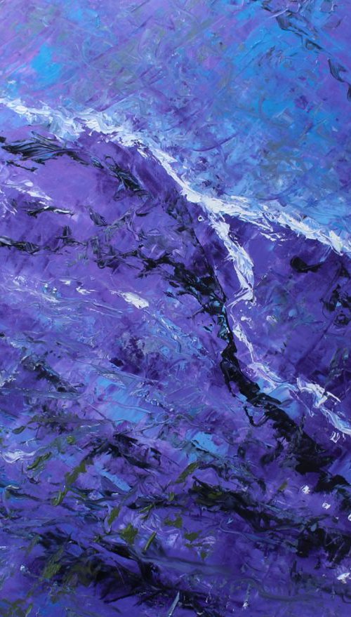 Purple Nebula by Paul J Best