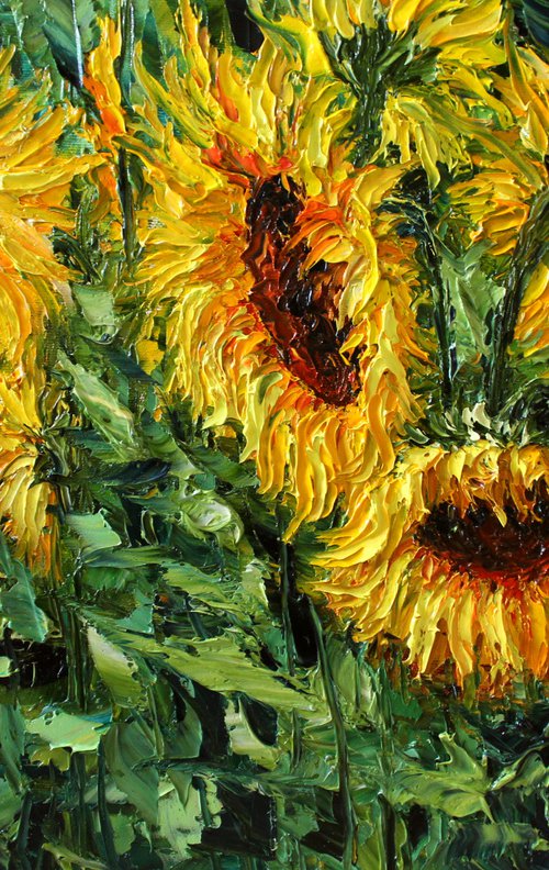 Sunflowers by Haykuhi Khachatryan