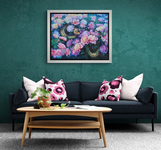 Dangerous beauty. Snake