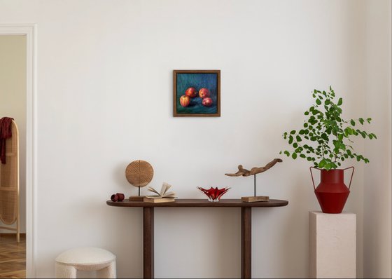 Blue depth, red light