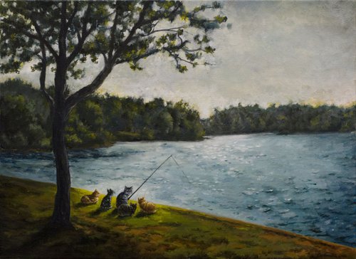 Fishing by Joohong Chae