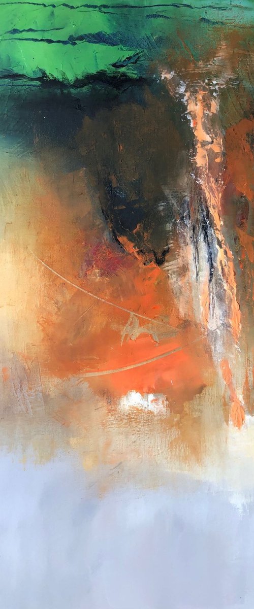Orange Light by Ludmila Budanov