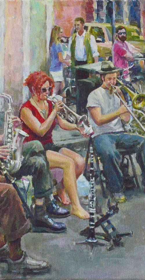 Jazz on the Street by Vachagan Manukyan