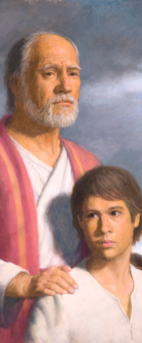 Abraham and Isaac by Michael Gillespie