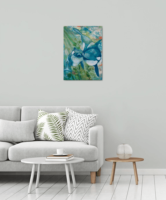 Painting | Acrylic | Under the sea