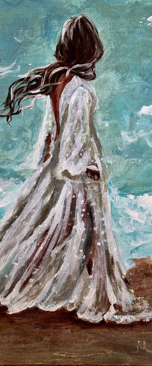 Day by the sea by Inna Montano