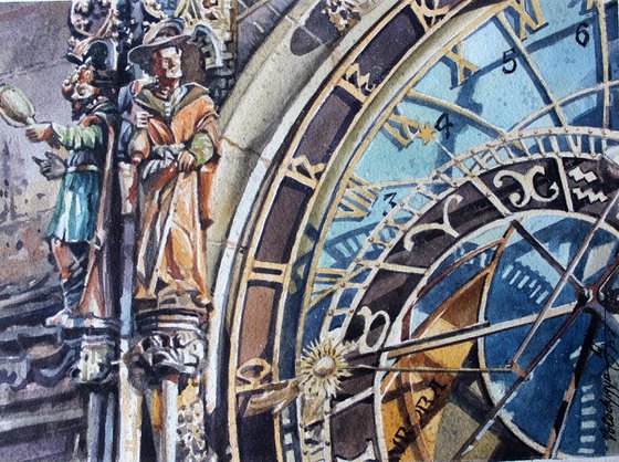 fragment Pražský orloj