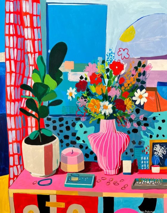 Vibrant Interior Still Life