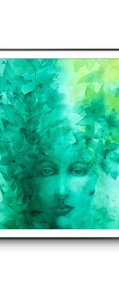 Spirit of the Green Garden by Arinika Stratievsky