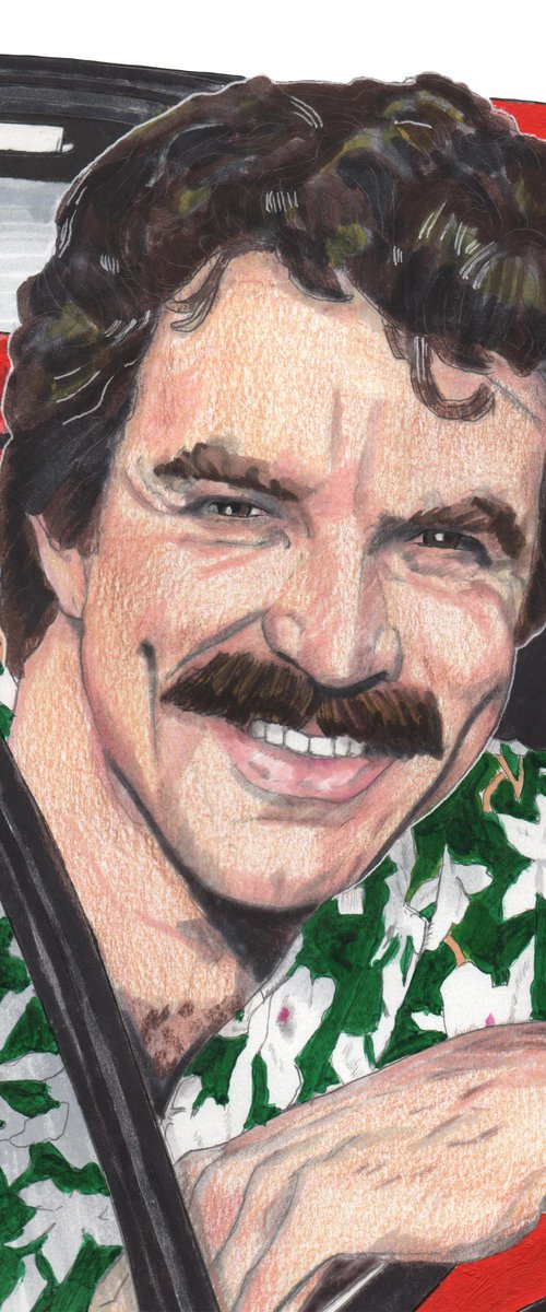 Magnum P.I. Tom Selleck by Paul Nelson-Esch