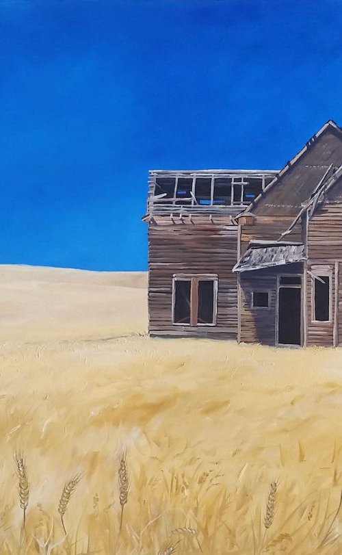 Skeleton in the Wheat by Katrina Case