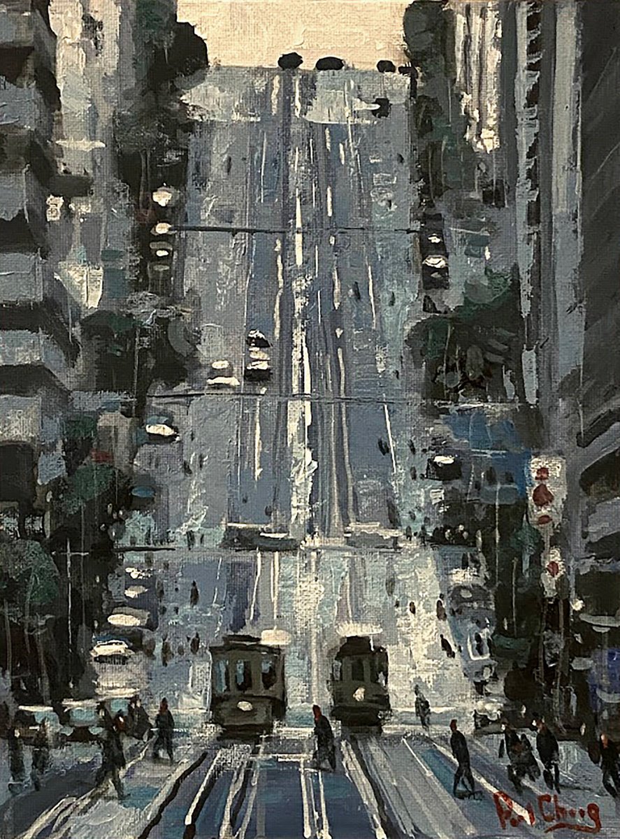 Bustling San Francisco by Paul Cheng
