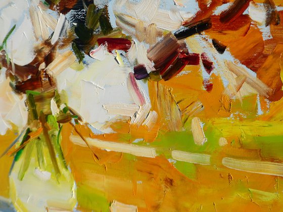 " Flowers and melon "