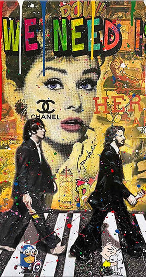Each morning Beatles by Gardani Art