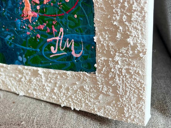 A Letter Written in Light - Framed diptych