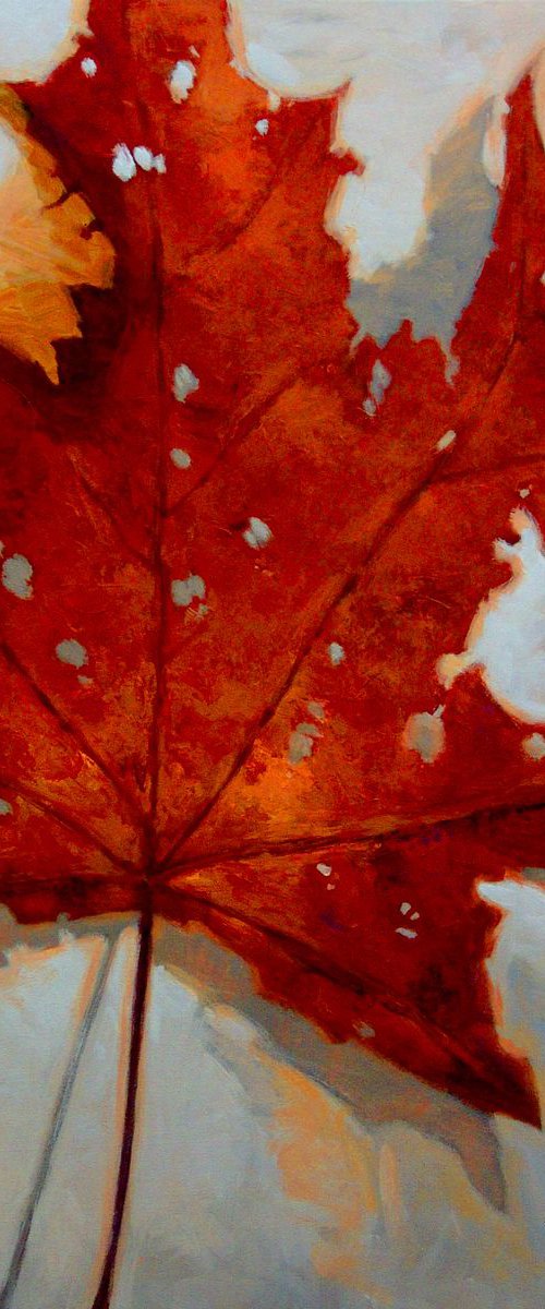 Red Leaf by Kanayo Ede