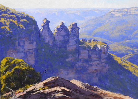 The Blue Mountains Landscape Australia