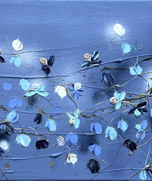 "Powder Blue Roses II" by Anastassia Skopp